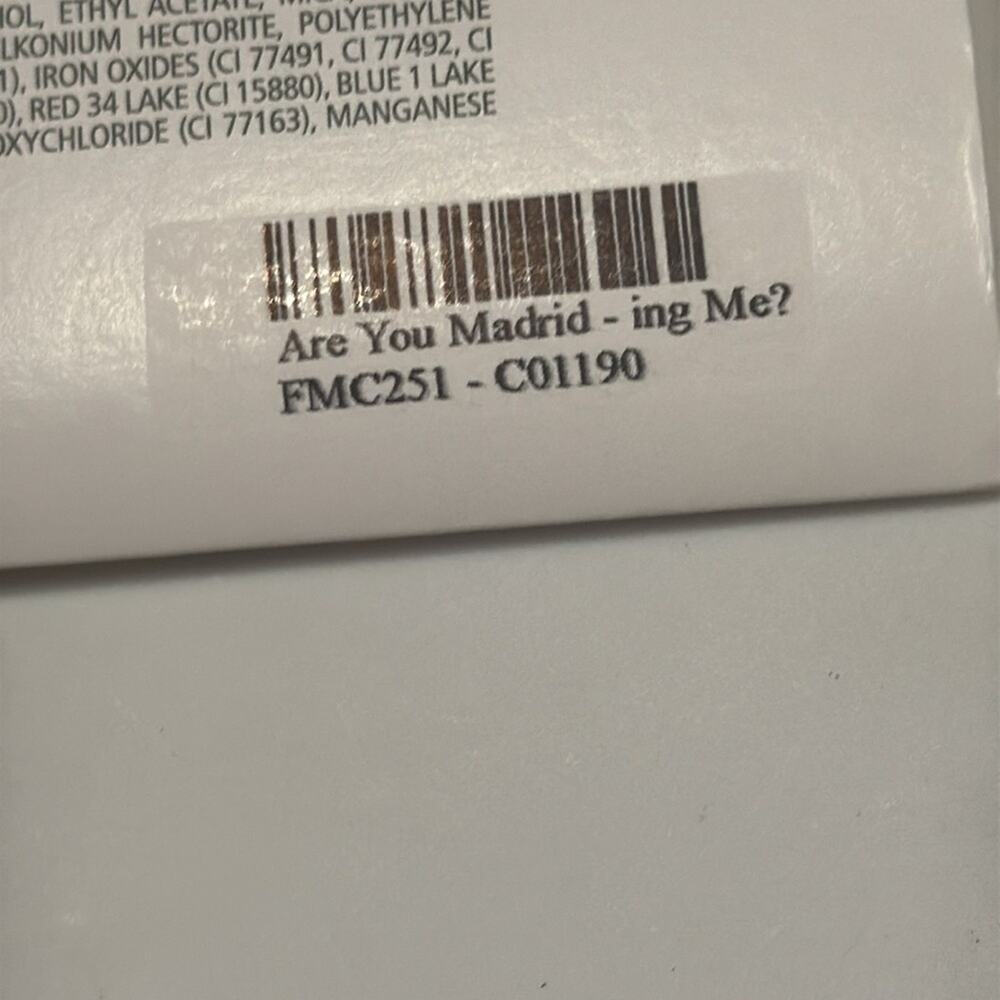 NWT Color Street "Are you Madrid-ing Me?" Solid Pink Nail Strips - Picture 4 of 4
